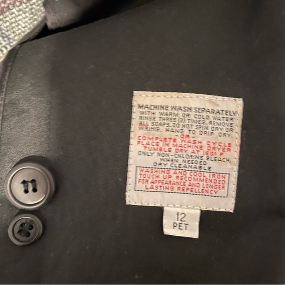 COPY - Vintage Black London Fog Trench Coat - Picture 11 of 11